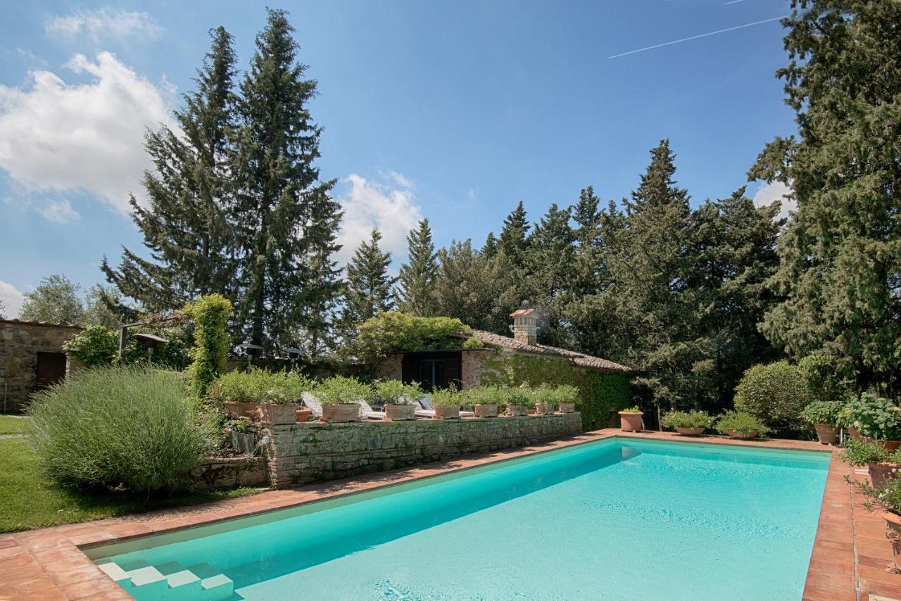 Villa La Casina Кастелина ин Кианти Екстериор снимка