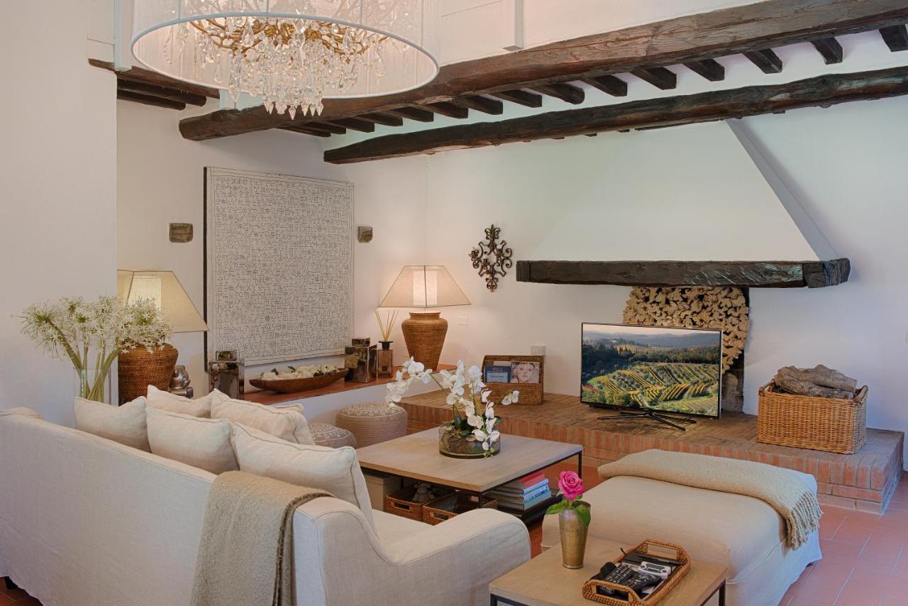 Villa La Casina Кастелина ин Кианти Екстериор снимка