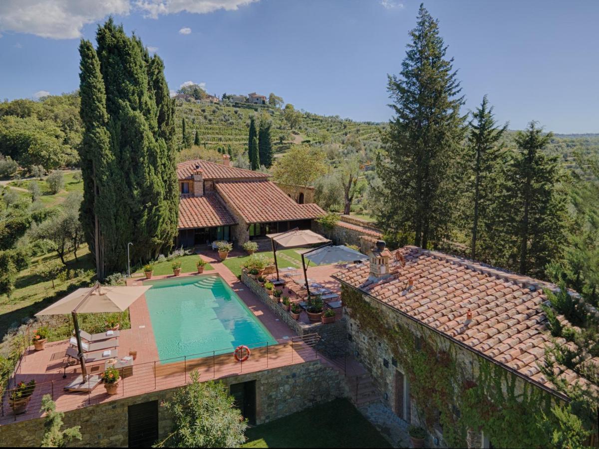 Villa La Casina Кастелина ин Кианти Екстериор снимка