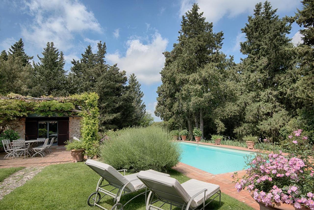 Villa La Casina Кастелина ин Кианти Екстериор снимка