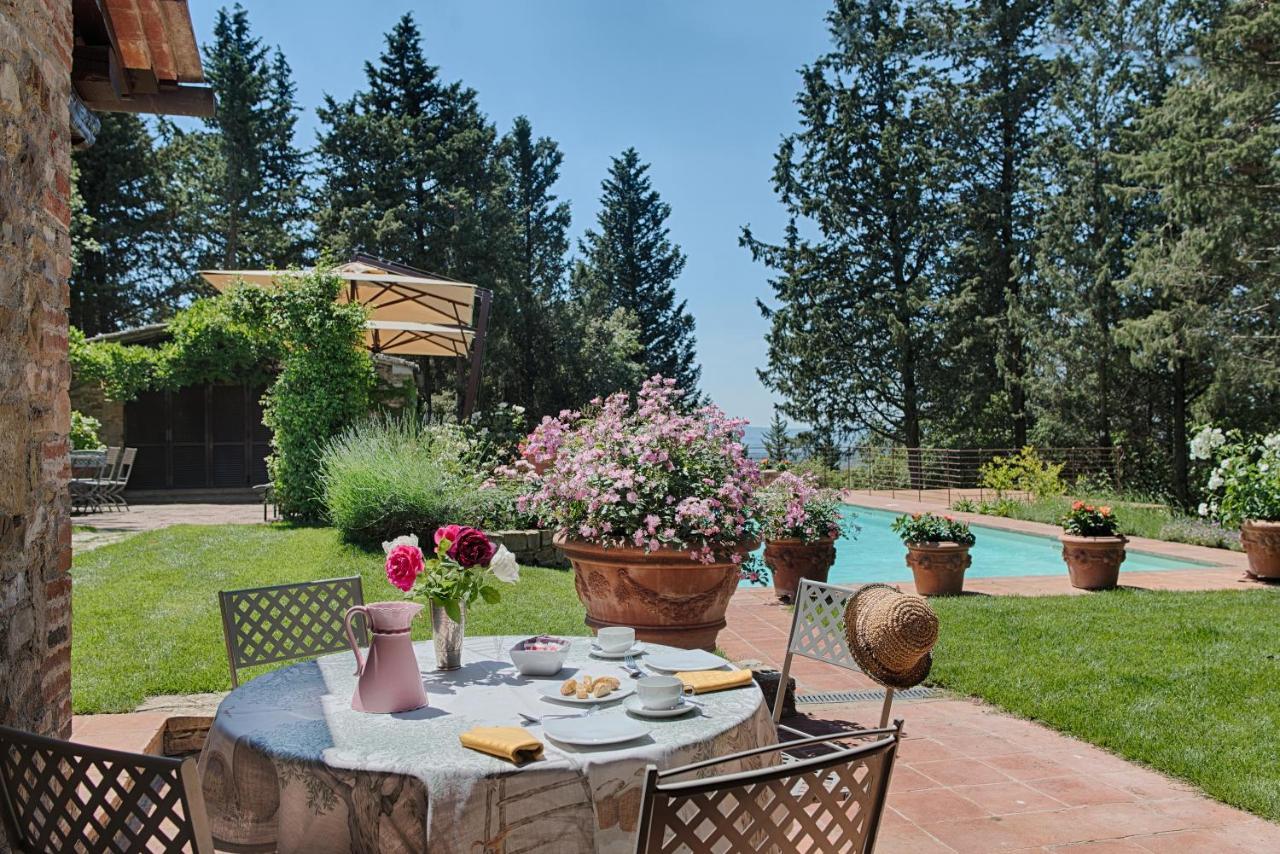 Villa La Casina Кастелина ин Кианти Екстериор снимка